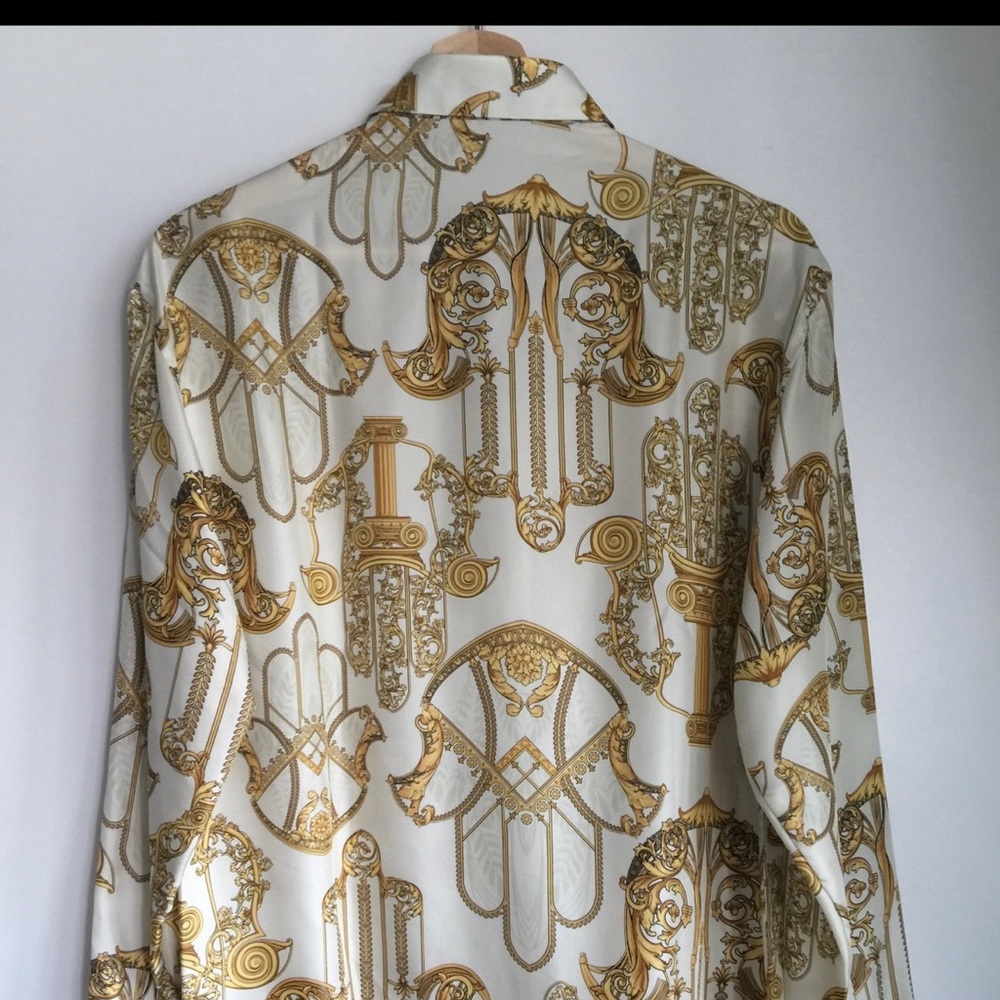 Versace Baroque Silk Shirt - Picture 2 of 5